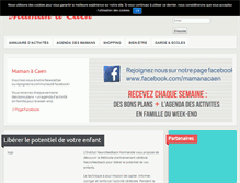 Tablet Screenshot of mamanacaen.com